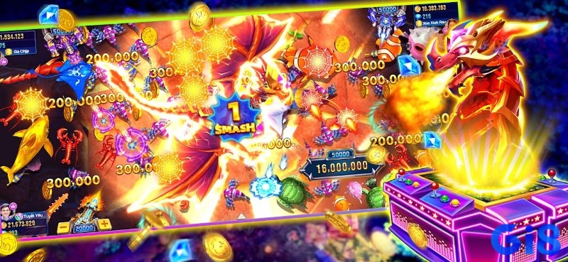 Game bắn cá Long Vương này sở hữu đồ họa đẹp mắt cùng hiệu ứng siêu ấn tượng