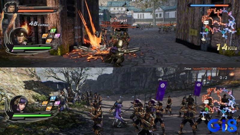 Game đưa người chơi vô trận chiến lớn