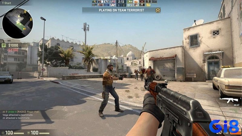CS:GO đòi hỏi sự phối hợp chiến thuật giữa các thành viên trong đội hình
