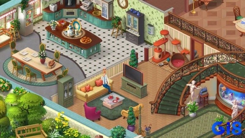 Các bản cập nhật và sự kiện liên tục giúp Homescapes luôn mới mẻ và đáng để khám phá.