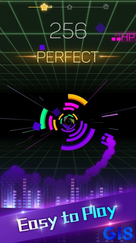 Game thu hút vì lối chơi phản xạ âm nhạc đơn giản