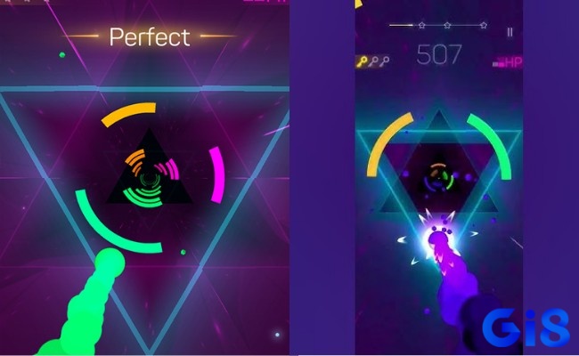 Smash Colors 3D có hiệu ứng ánh sáng rực rỡ