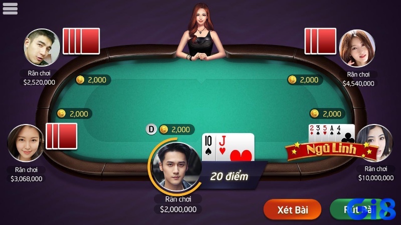 Trình tự cơ bản của một ván Xì dách: chọn bàn, đặt cược, rút bài, dừng và xác định kết quả với nhà cái.