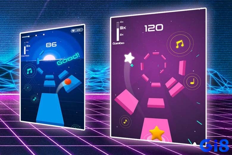 Game âm nhạc hay thu hút người chơi nhờ nhịp điệu sôi động và tính giải trí cao