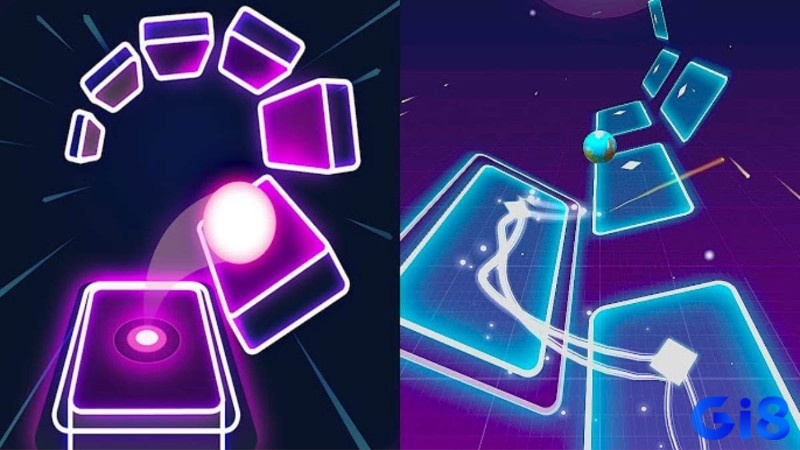 Thiết kế hình ảnh bắt mắt giúp tăng trải nghiệm thị giác trong game âm nhạc