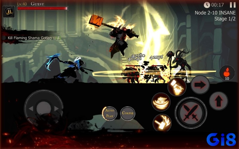 Game ios miễn phí Shadow Knight chinh phục người chơi với đồ họa 3D ấn tượng và trải nghiệm phiêu lưu đầy kịch tính.