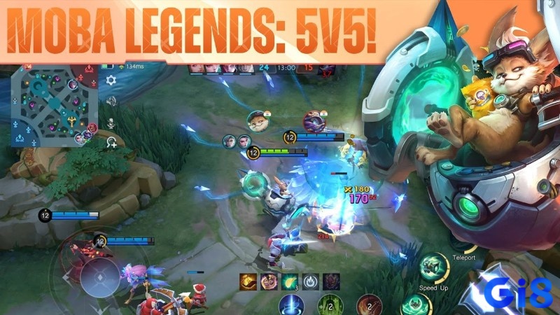 Game 5v5 đề cao phối hợp đồng đội và vai trò chiến thuật