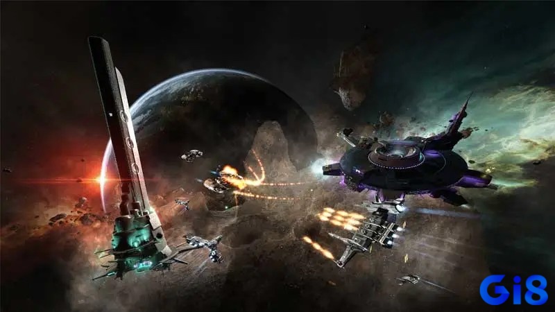 Eve Online mang đến tiềm năng kiếm tiền lớn từ các hoạt động khai thác và buôn bán tài sản không gian.