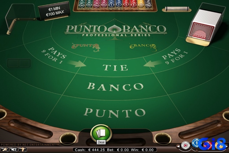 Punto Banco là phiên bản phổ biến nhất toàn cầu với luật chơi được xác định từ trước.