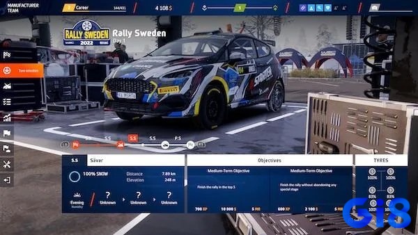 Career Mode của WRC 10 đưa bạn từ tay đua trẻ đến huyền thoại WRC