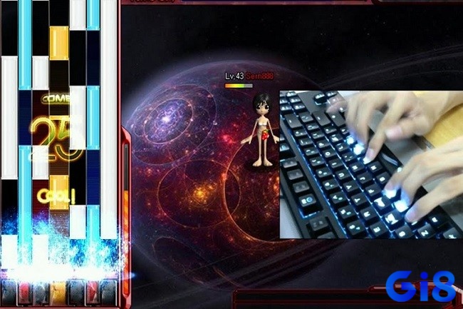 Độ khó Expert trong game nhạc PC khiến người chơi phải tập trung tuyệt đối