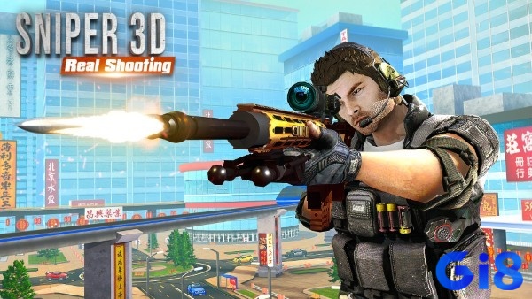 Sniper 3D phù hợp chơi nhanh mọi lúc