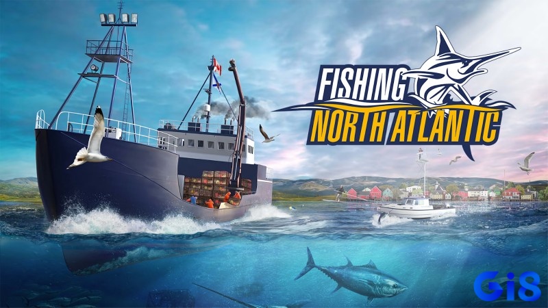 Game câu cá Fishing North Atlantic với cơ chế thời tiết động khá sinh động