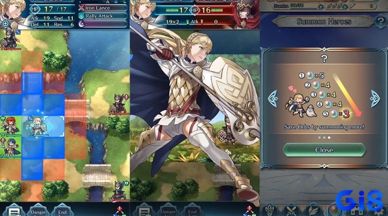 Fire Emblem Heroes – Trận chiến anh hùng đầy màu sắc.