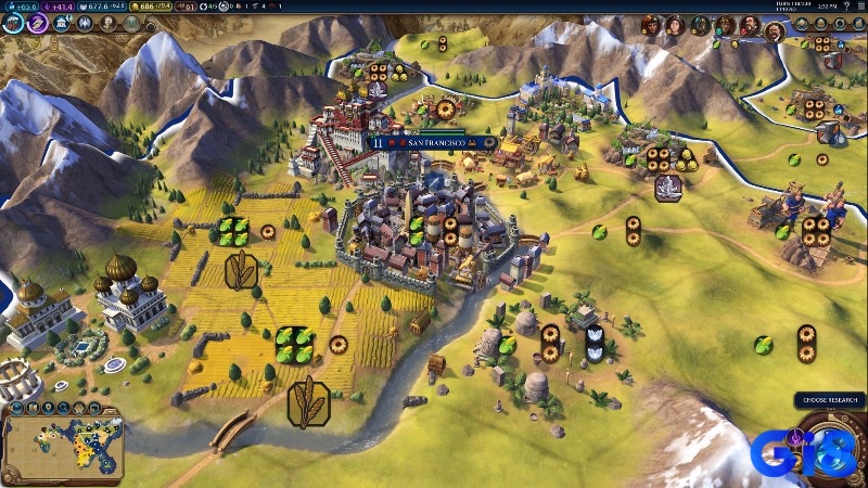 Civilization VI – Xây dựng nền văn minh qua các thời kỳ.