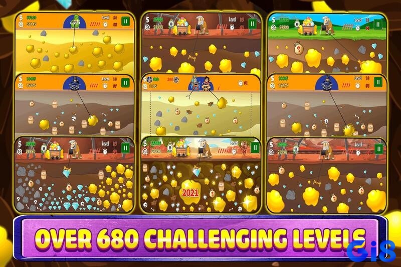 Lối chơi game đào vàng online vừa đơn giản vừa thử thách