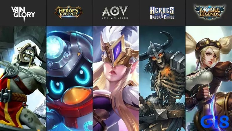 Thể loại MOBA trong game online miễn phí phổ biến