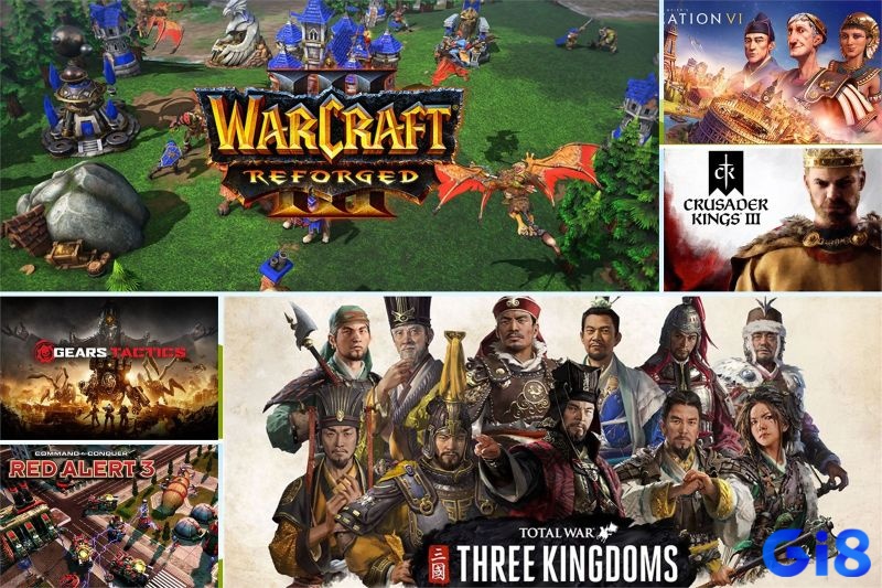 Các thể loại RTS, MOBA, TBS, Auto Chess và Tower Defense đáp ứng sở thích đa dạng và phong cách chơi khác nhau