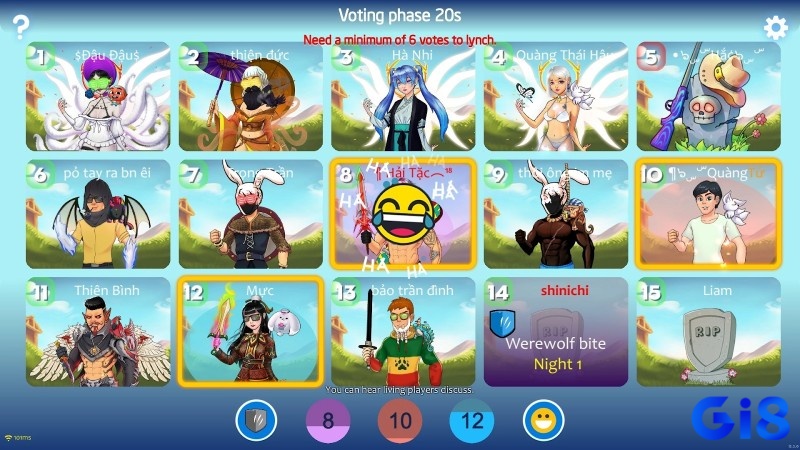 Các game ma sói online miễn phí hấp dẫn bởi yếu tố kịch tính, cũng như đối mặt với những lựa chọn khó đoán