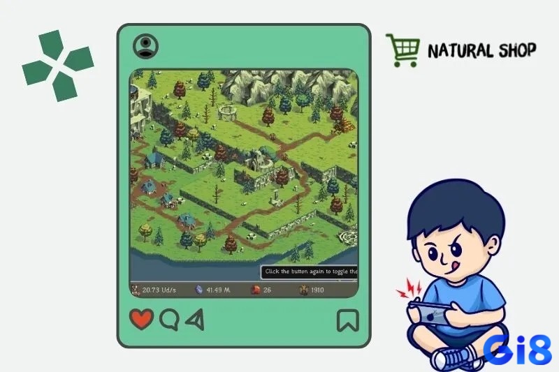 Game treo máy pc mang lại trải nghiệm khác biệt nhờ nhịp chơi chậm rãi, thiên về chiến lược và quản lý tài nguyên