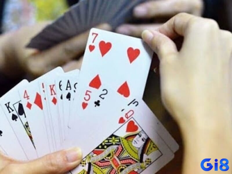 Các loại bài hợp lệ trong đánh bài tiến lên miền Tây từ rác, đôi, sám cô đến sảnh rồng.