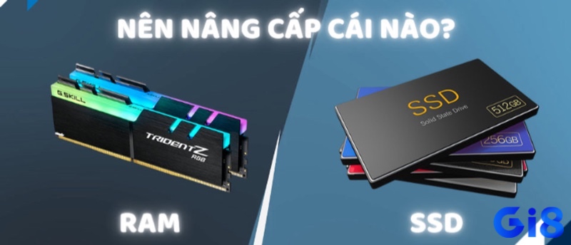 RAM và SSD giúp game tải nhanh hơn, nâng cao trải nghiệm mượt mà